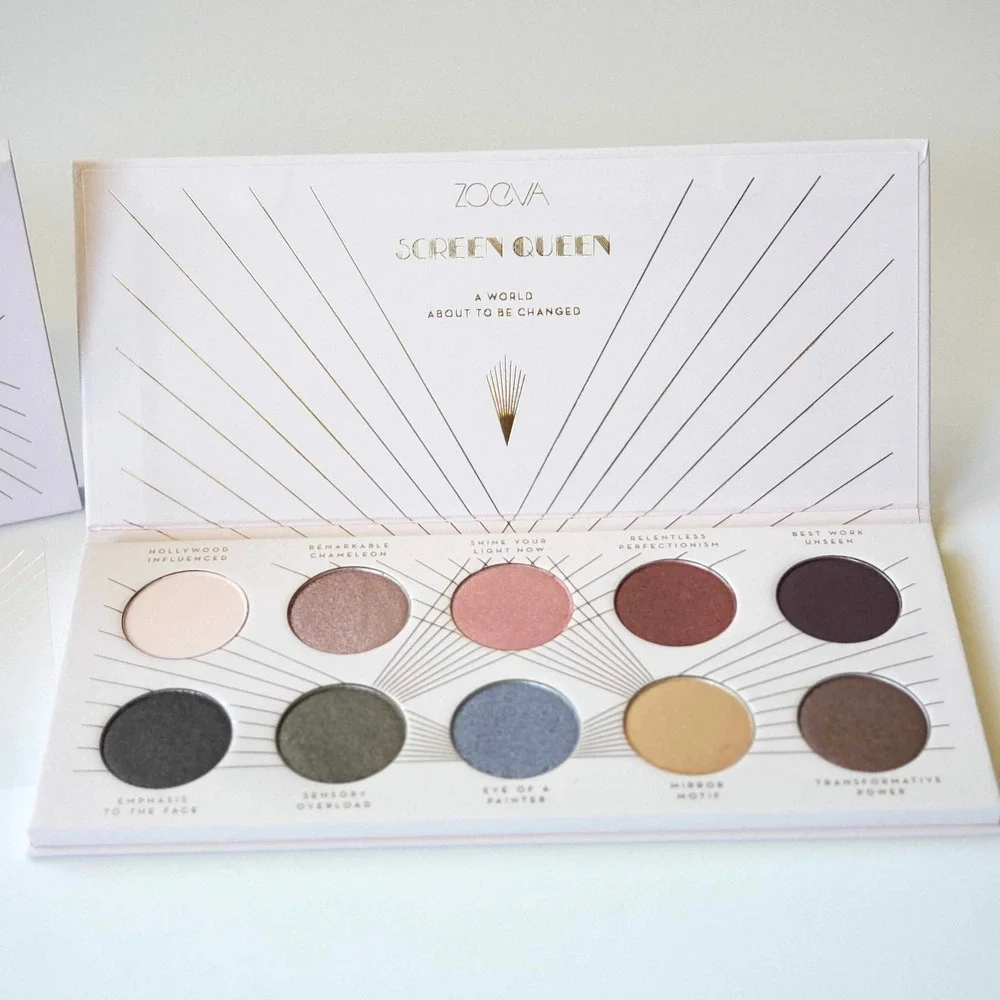 2 - Zoeva Eyeshadow Palettes Screen Queen Blanc Fusion Eye and Face